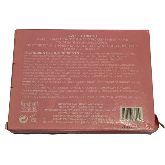 Juvias Place The Sweet Pinks 6-Color Eyeshadow Palette - Picture 4 of 4